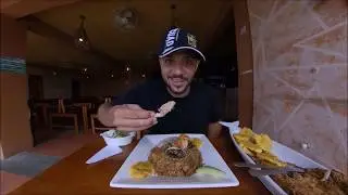 **Amazing Food** Hotel Paradise Beach General Villamil, Ecuador.