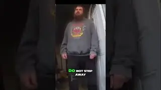 Man Tased After Threatening Encounter at Doorway! #shorts