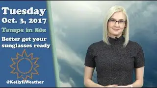 Cleveland rush hour weather forecast Tuesday, Oct. 3