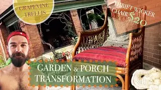Front Porch and Garden Transformation