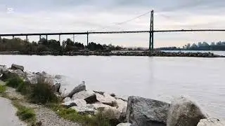 Ambleside Beach West Vancouver BC Canada October 2025