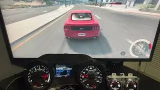 Real Ford Mustang Instrument Cluster in BeamNG Drive