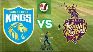 West Indies CPL Cricket 2025 Qualifier 2: Trinbago Knight Riders vs St. Lucia Kings Live Watch-Along