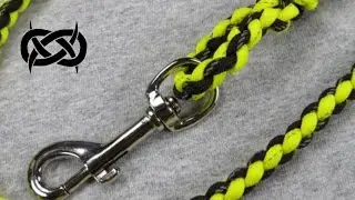 How to make a Reflective Paracord Dog Leash Tutorial (Paracord 101)