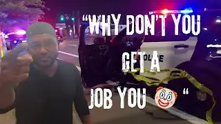 Siberian Frauditor gets owned and shut down by police at crime scene!