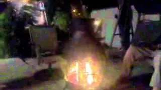 Fire Pit Explosion WIN!
