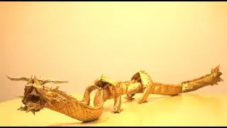 ORIGAMI RYUJIN 3.5 TIMELAPSE
