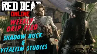 SHADOW BUCK added this week in Red Dead Online plus new VITALISM STUDIES