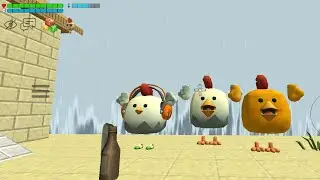 A tsunami de &aacute;gua no Chicken gun