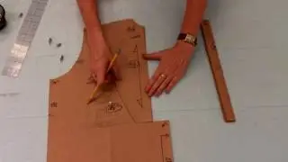 Victorian Shirt: Folkwear Pattern # 202 Pt. 4   How to true the shirt pattern.