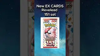 New EX CARDS from 151 Pokemon set REVEALED! #shorts #pokemoncards