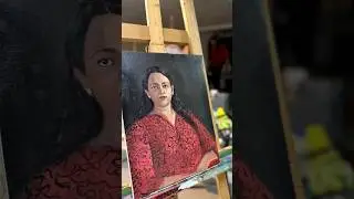 Live portrait session &hearts;️#art #artist #portraitart #youtube #livepainting  #painting #liveart
