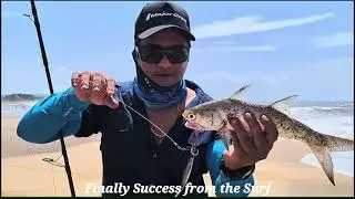 Shore Jigging For Threadfin Salmon