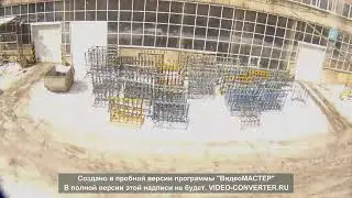 CCTV Catches Chelyabinsk Meteor Blow Out factory's windows in (Chelyabinsk City ?)