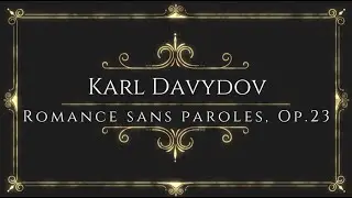 Karl Davydov - Romance sans paroles, Op.23