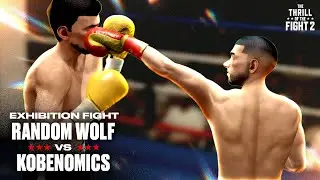 KOBENOMICS против RANDOM WOLF | Выставочный матч Thrill of the Fight 2