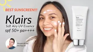БЕЗ БЕЛОГО ОТТЕНКА!!! дорогая KLAIRS SOFT AIRY UV ESSENCE SPF 50+ pa++++