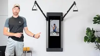 Is the Tonal Home Gym Worth it? Pricey Home Gym - Lots of Variation and Coaching #homegym #fitness