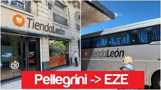 Tienda Le&oacute;n Pellegrini to Ezeiza International Airport (EZE) - Bus Transfer - Safe & Comfort