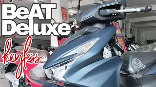 Honda Beat Deluxe Keyless, Tipe Tertinggi Warna Matte Blue