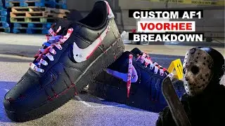 I Customized a Friday the 13th Nike Air Force 1