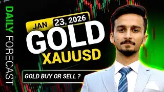 GOLD BUY OR SELL? GOLD/XAUUSD DAILY FORECAST | 23 JANUARY LIVE ANALYSIS #xauusdforecast2026