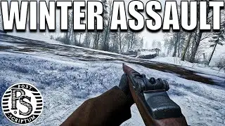 Winter Assault on Haguenau in Post Scriptum WW2 Gameplay