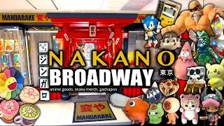 Otaku Shopping at Nakano Broadway Tokyo: Anime Goods, Retro Games, Mandarake, Murakami | Japan Vlog