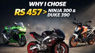 Why I Chose Aprilia RS 457 Over Ninja 300 & Duke 390 | Honest Rider POV