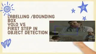 object labelling/bounding box /yolov5/object detection