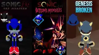 Comparando o Metal Sonic em três jogos diferentes + Bônus