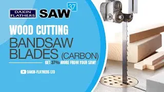 Saw37C Wood Cutting Bandsaw Blade in Action | Carbon Bandsaw Blades Manufacturer