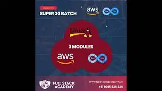 Super 30 - AWS DevOps Batch July 2023 by Industry Most experienced faculty  9015 236 236
