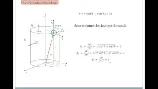 Factores de escala en coordenadas curvilíneas