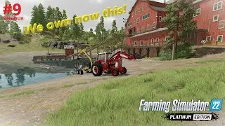 Yes! Finally we own old sawmill! #9 Farming Simulator 22 Platinum Edition
