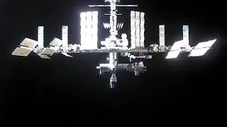 Time lapse of SpaceX Dragon approaching ISS - CRS-21 Mission - upgraded Dragon 2 resupply spacecraft
