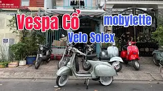 Siêu Phẩm Vespa Cổ Sprint Nhập Ý 1968 . Chính Chủ sang tên .