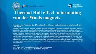 Thermal Hall effect in insulating van der Waals magnets