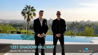 1251 Shadow Hill Way, Беверли-Хиллз, Калифорния 🇺🇸 | История дизайна Джозефа Ферруджио | Маркус Э...