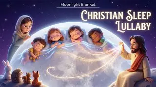 Christian Sleep Lullaby ✝️ | Moonlight Blanket - Soothing Worship Music for Baby Bedtime