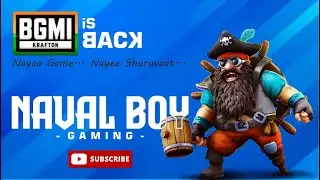NAVAL BOY IS LIVE || BGMI UNBAN || BGMI IS BACK||PLAYING PC GAMES ||#pc games #bgmi