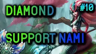 DIAMOND Support Nami S8 Full Gameplay #10 - League of Legends