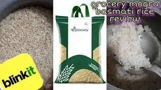 Grocery broken mogra basmati rice review। good 👍 bad 👎? blinkit rice review