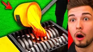 1000° LAVA vs. SCHREDDER Experiment