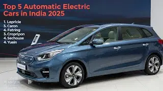 Top 5 Best Automatic Electric Cars in India 2025,electric cars in India,best electric cars 2025