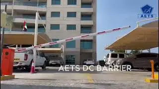AETS DC PARKING BARRIER. #parkingbarrier #gatebarrier #sharjah #dubai #parking