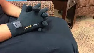 Brownmed Intellinetix Vibrating Gloves For Arthritis Patients