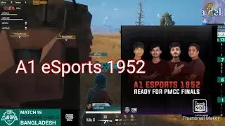 This match took A1 eSports 1952 to PMPL | Feeling Bad For God's Reborn😓