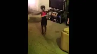 Gymnastics  on fire