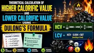 HCV, LCV and theoretical calculation using  Dulong's Formula